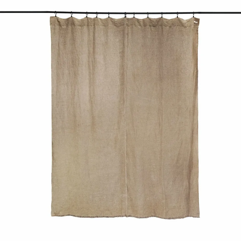 Fabric cushions - Clip-on curtain and/or curtain rod passage CLIO1 180x240cm - BED AND PHILOSOPHY