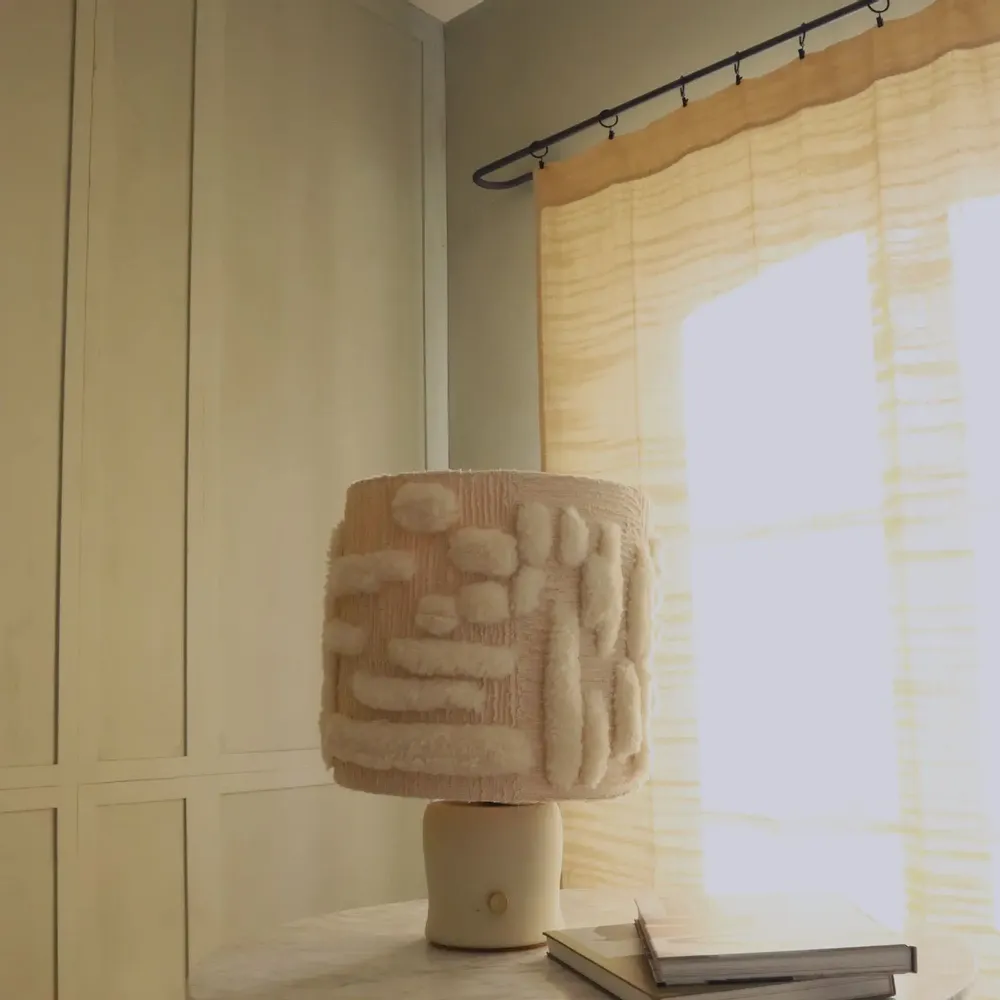 Curtains and window coverings - Clip-on curtain and/or curtain rod passage CLIO2 180x310cm - BED AND PHILOSOPHY