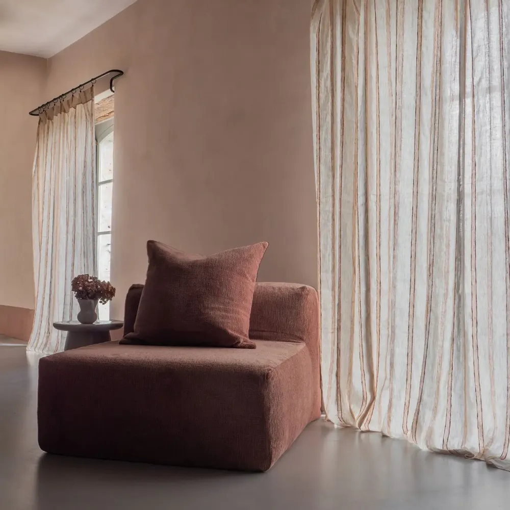 Decorative objects - Clip-on curtain and/or curtain rod passage PRELUDE1 180x240cm - BED AND PHILOSOPHY