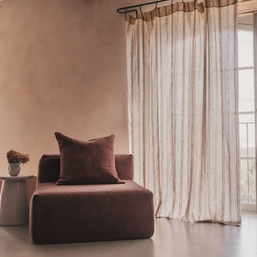 Objets de décoration - Rideau à pinces et/ou passage tringle PRELUDE2 240x310cm - BED AND PHILOSOPHY