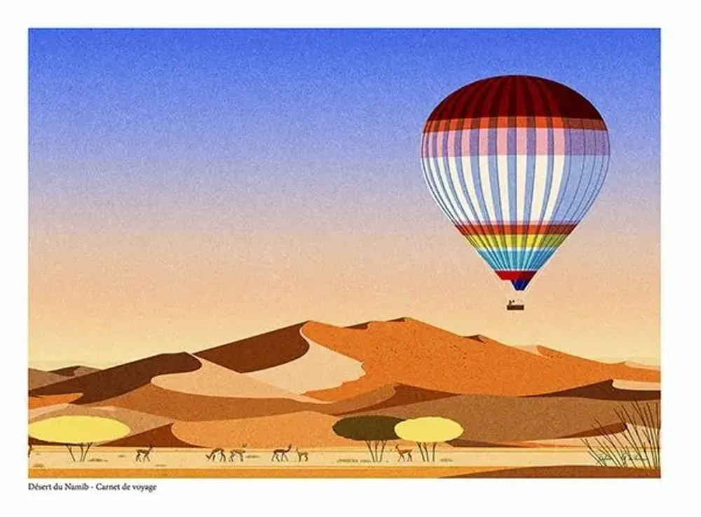 Affiches - Carnet de voyage - Julie Guillem - IMAGE REPUBLIC