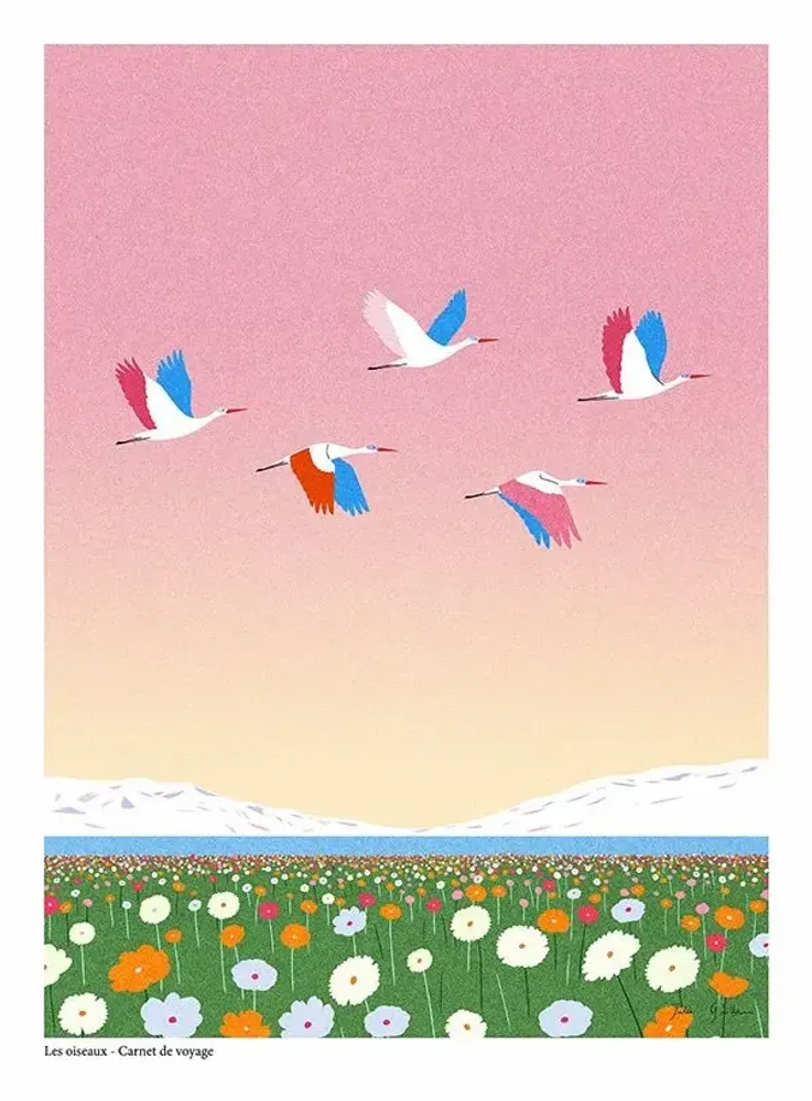 Affiches - Carnet de voyage - Julie Guillem - IMAGE REPUBLIC