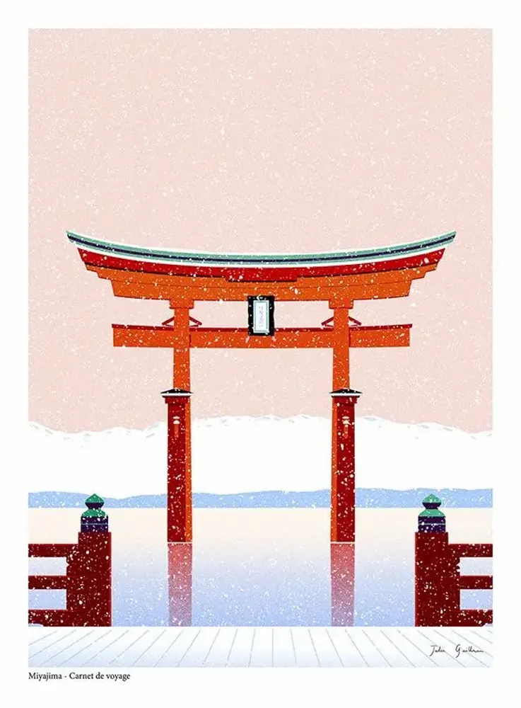 Affiches - Carnet de voyage - Julie Guillem - IMAGE REPUBLIC