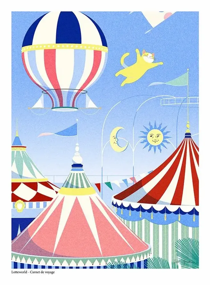 Affiches - Carnet de voyage - Julie Guillem - IMAGE REPUBLIC