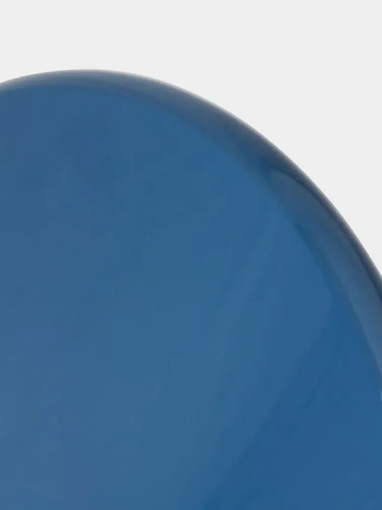 Other tables - Amendoeira Petrol Blue Lacquered Wood Side Table - HOUSE OF CAPRICORN