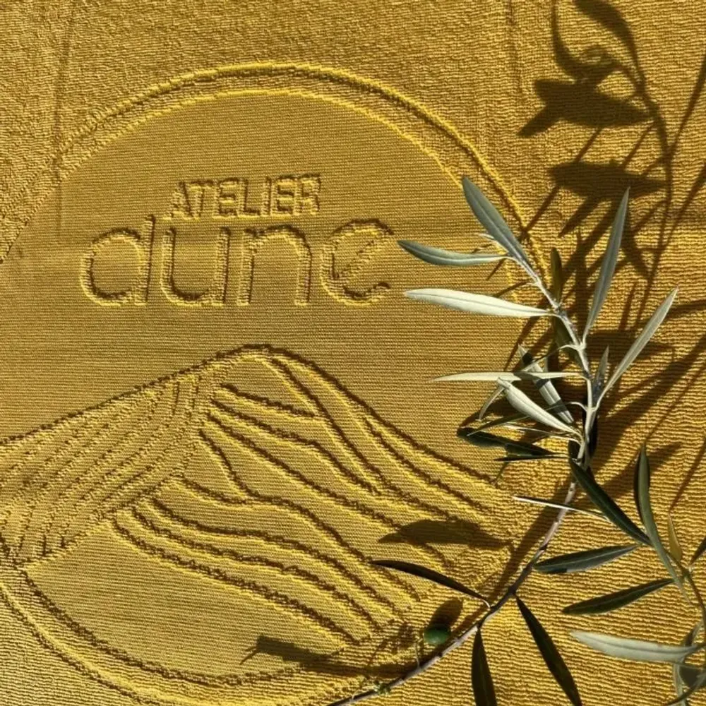 Serviettes de bain - Drap de plage Double face Premium coton Bio - Sauge - ATELIER DUNE