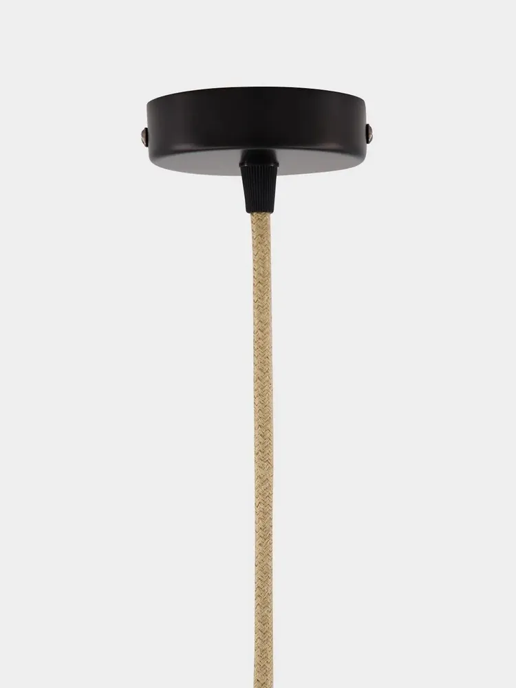 Plafonniers - Handmade Coruche Natural and Multicolour Reed Ceiling Lamp - HOUSE OF CAPRICORN