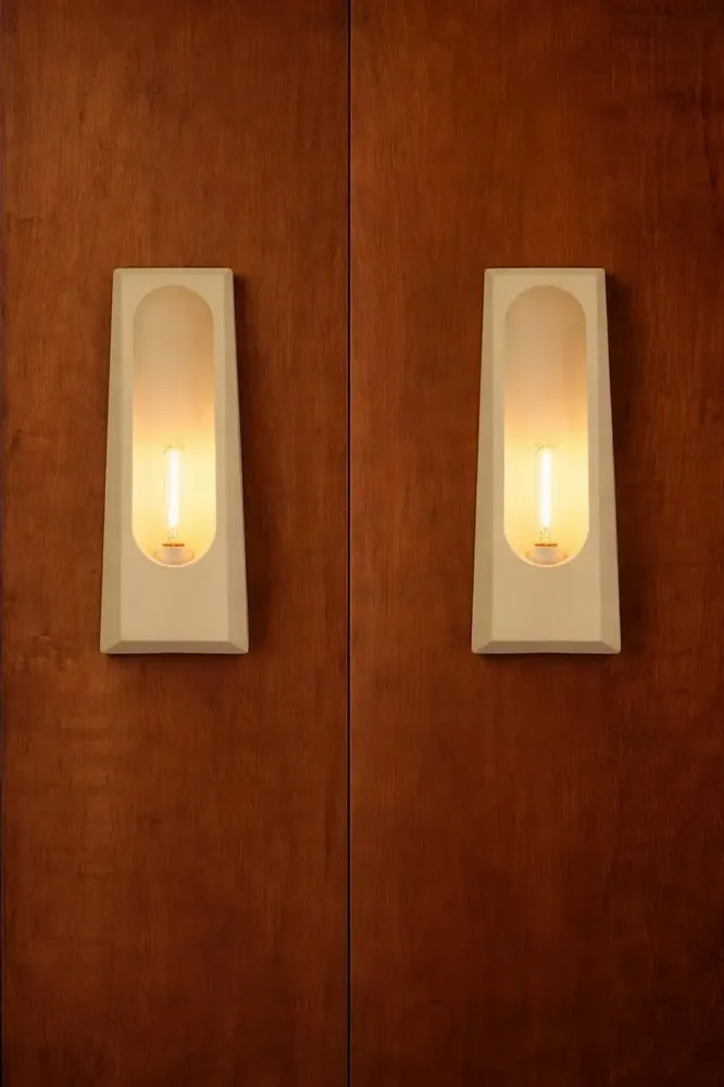 Wall lamps - Ceramic wall sconce Alcove - VIOLAINE D'HARCOURT LIGHTING