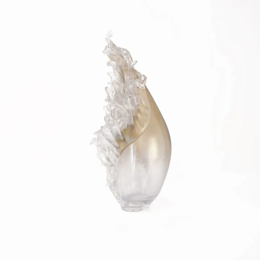 Decorative objects - Plume vase - WAVE MURANO GLASS