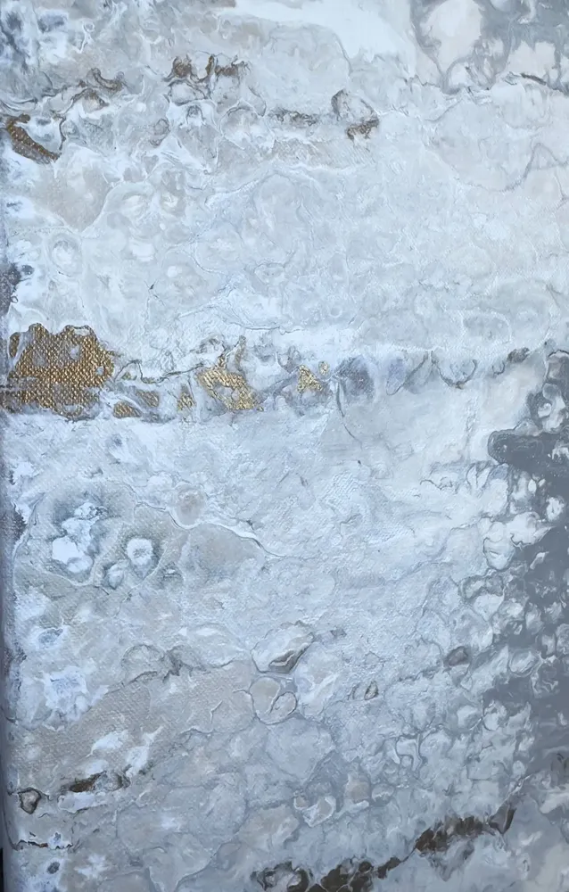 Paintings - Vestige is a contemporary abstract diptych 1 panel - TURIK&ART (KSENIIA TURIK)