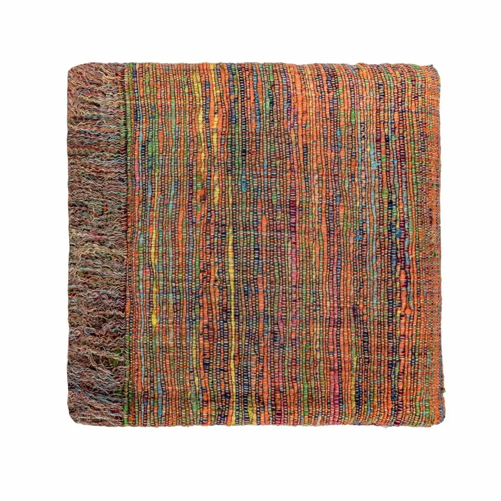 Decorative objects - Fringed throw TATOO 140x200cm - BED AND PHILOSOPHY