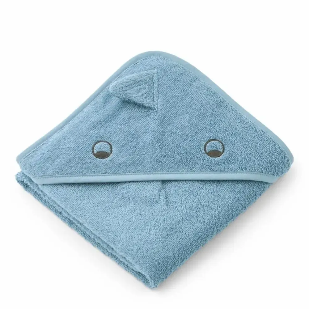 Children's bathtime - Albert Dino Hooded Towel - LIEWOOD