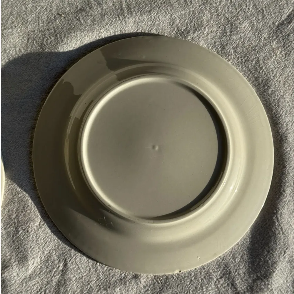 Assiettes au quotidien - Lot de 4 petites assiettes à dessert en faïence blanches D20 - OFFICE OBJETS