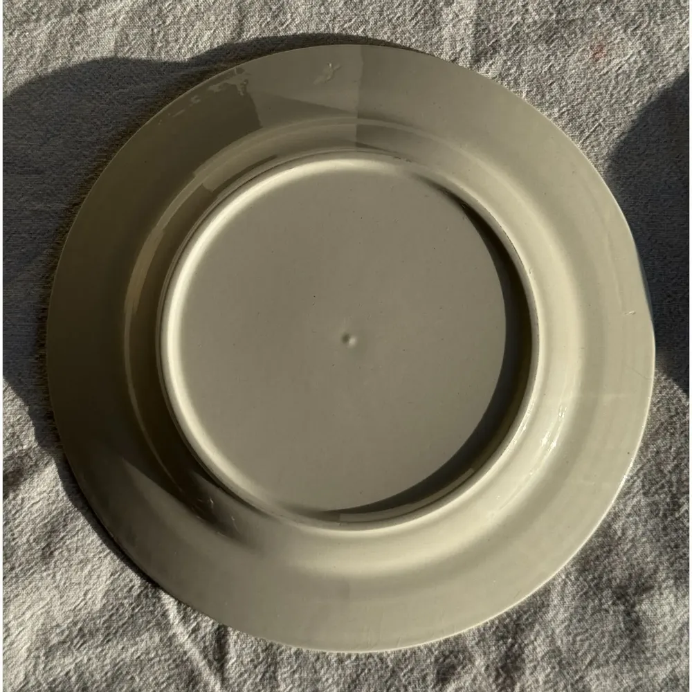 Assiettes au quotidien - Lot de 4 petites assiettes à dessert en faïence blanches D20 - OFFICE OBJETS