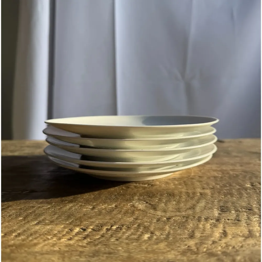 Formal plates - Set of 5 flower pattern dessert plates Germany Bavaria D19 - OFFICE OBJETS