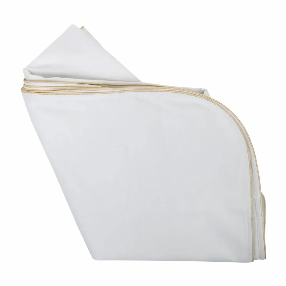 Table cloths - White Panama Tablecloth – Timeless Cotton Classic - ROSEBERRY HOME