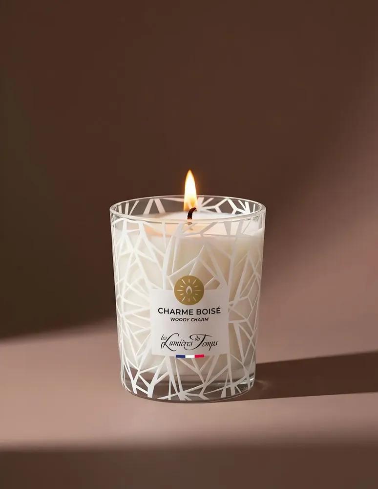 Candles - Vegetable candle 180 g Woody Charm - LES LUMIERES DU TEMPS