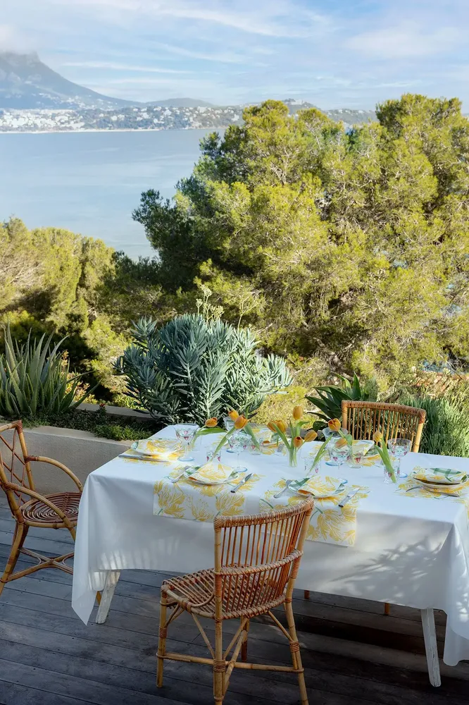 Napkins - RED TULIP - FRANÇOISE PAVIOT