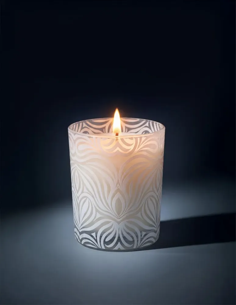 Candles - Vegetable candle 180 g Fireplace Fire - LES LUMIERES DU TEMPS