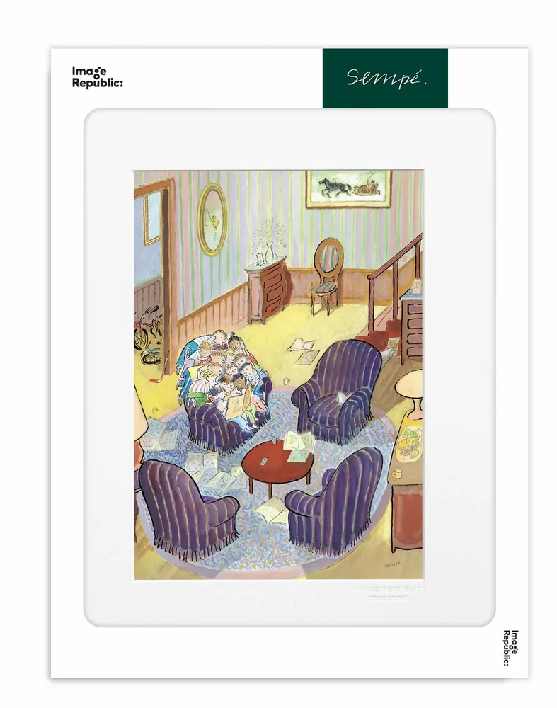 Poster - THE DRAWINGS OF SEMPÉ - Posters - IMAGE REPUBLIC