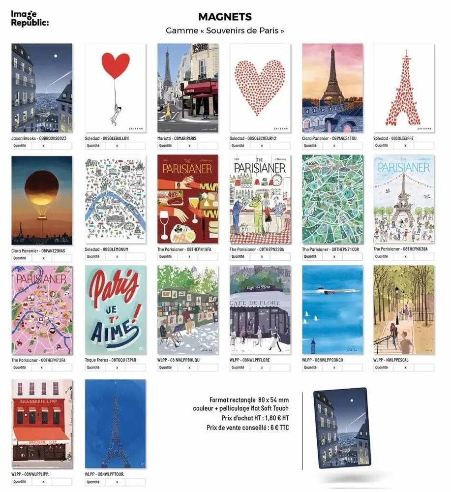 Stationery - MAGNETS - IMAGE REPUBLIC
