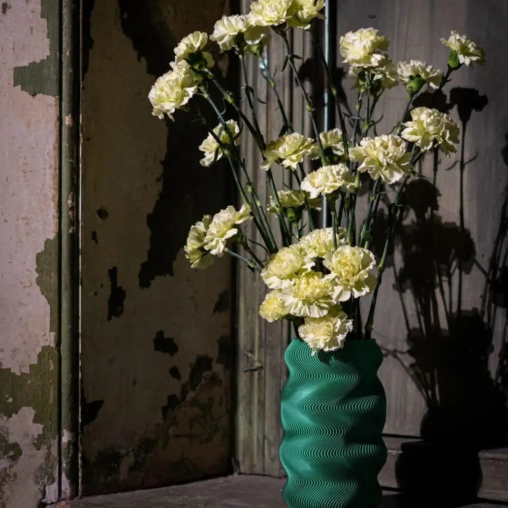 Vases - Moiré Vase - Peppermint - SHEYN