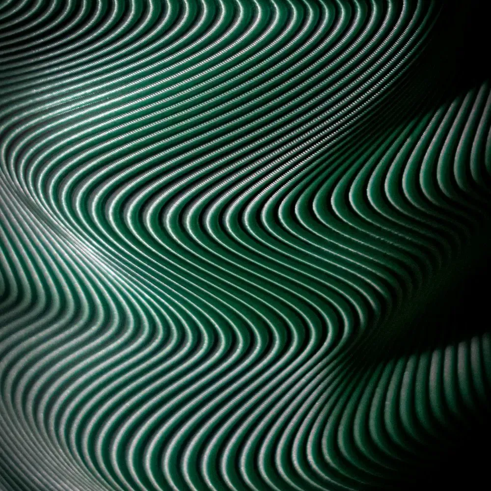 Vases - Moiré Vase - Peppermint - SHEYN