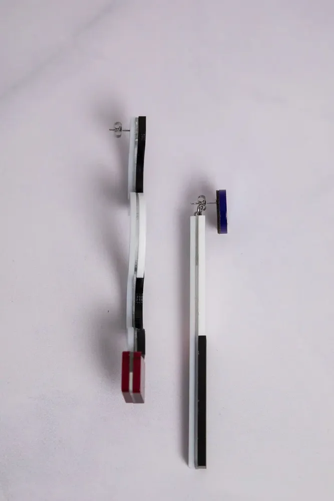 Bijoux - Boucles d'oreilles Memphis Maxi - PAMELA COROMOTO