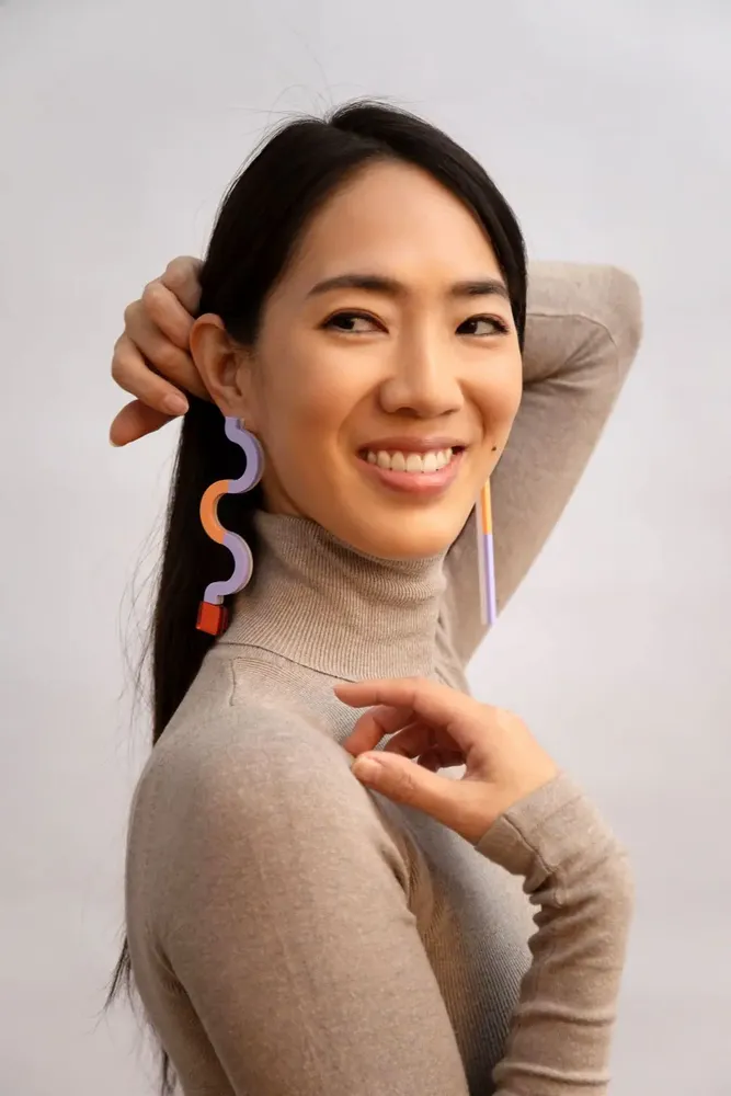 Bijoux - Boucles d'oreilles Memphis Maxi - PAMELA COROMOTO