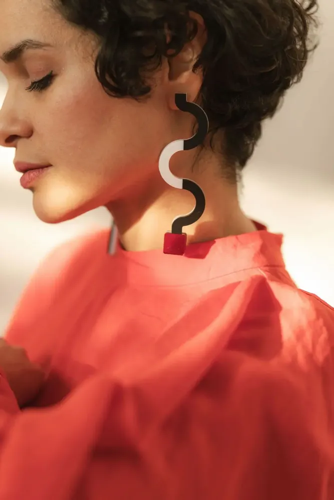 Bijoux - Boucles d'oreilles Memphis Maxi - PAMELA COROMOTO