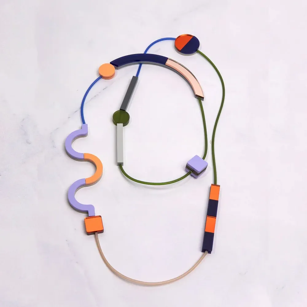 Bijoux - NEW Memphis Maxi Necklace - PAMELA COROMOTO