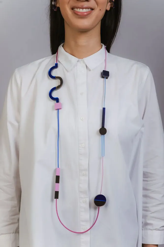 Bijoux - NEW Memphis Maxi Necklace - PAMELA COROMOTO