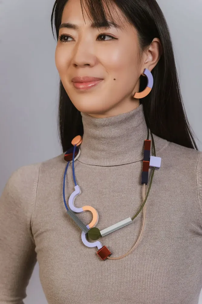 Bijoux - NEW Memphis Maxi Necklace - PAMELA COROMOTO