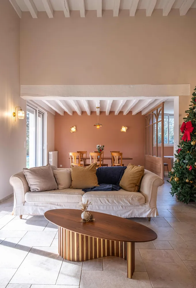 Coffee tables - Light Walnut Coffee Table - EBÉNISTERIE CONTEMPORAINE MIOSSEC