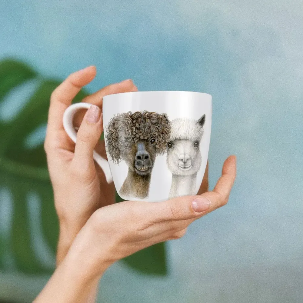 Mugs - Fine bone china mug - CHARLOTTE NICOLIN