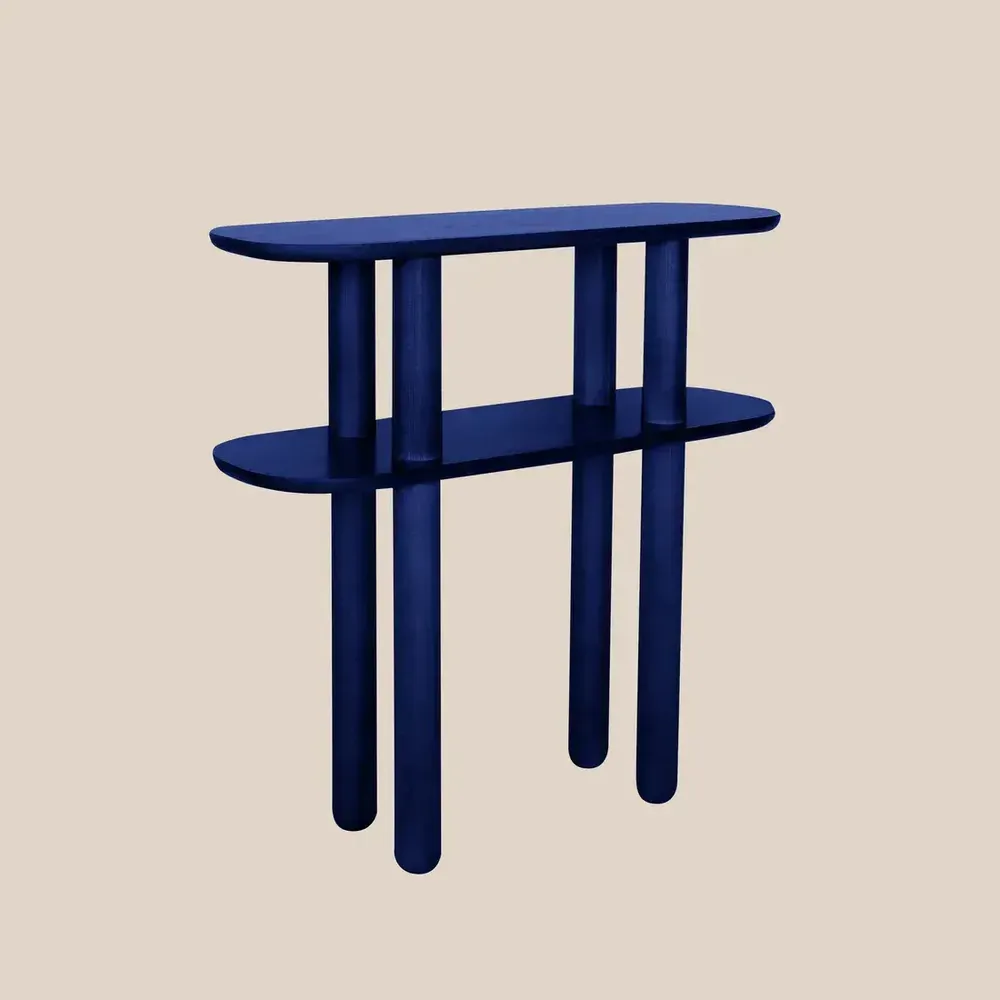 Console table - Pomègue Console in Shell White - MARGAUX KELLER