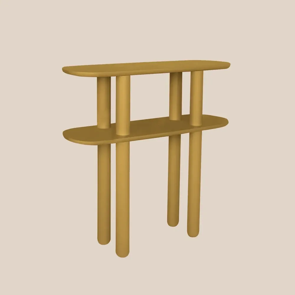 Console table - Pomègue Console in Shell White - MARGAUX KELLER