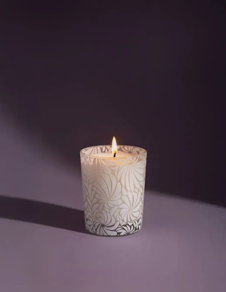 Bougies - Bougie Végétale 90 g Fleur de Coton - LES LUMIERES DU TEMPS