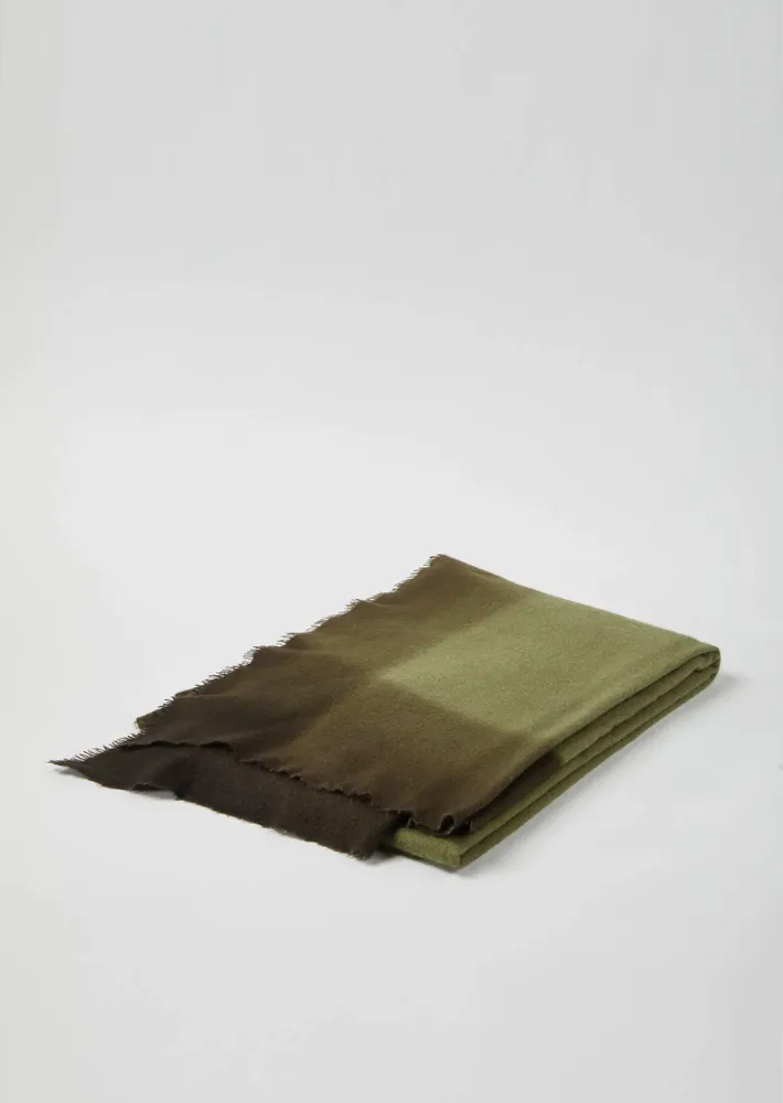 Homewear textile - COUVERTURE FEUTRÉE À LA MAIN - MIRROR IN THE SKY CASHMERE