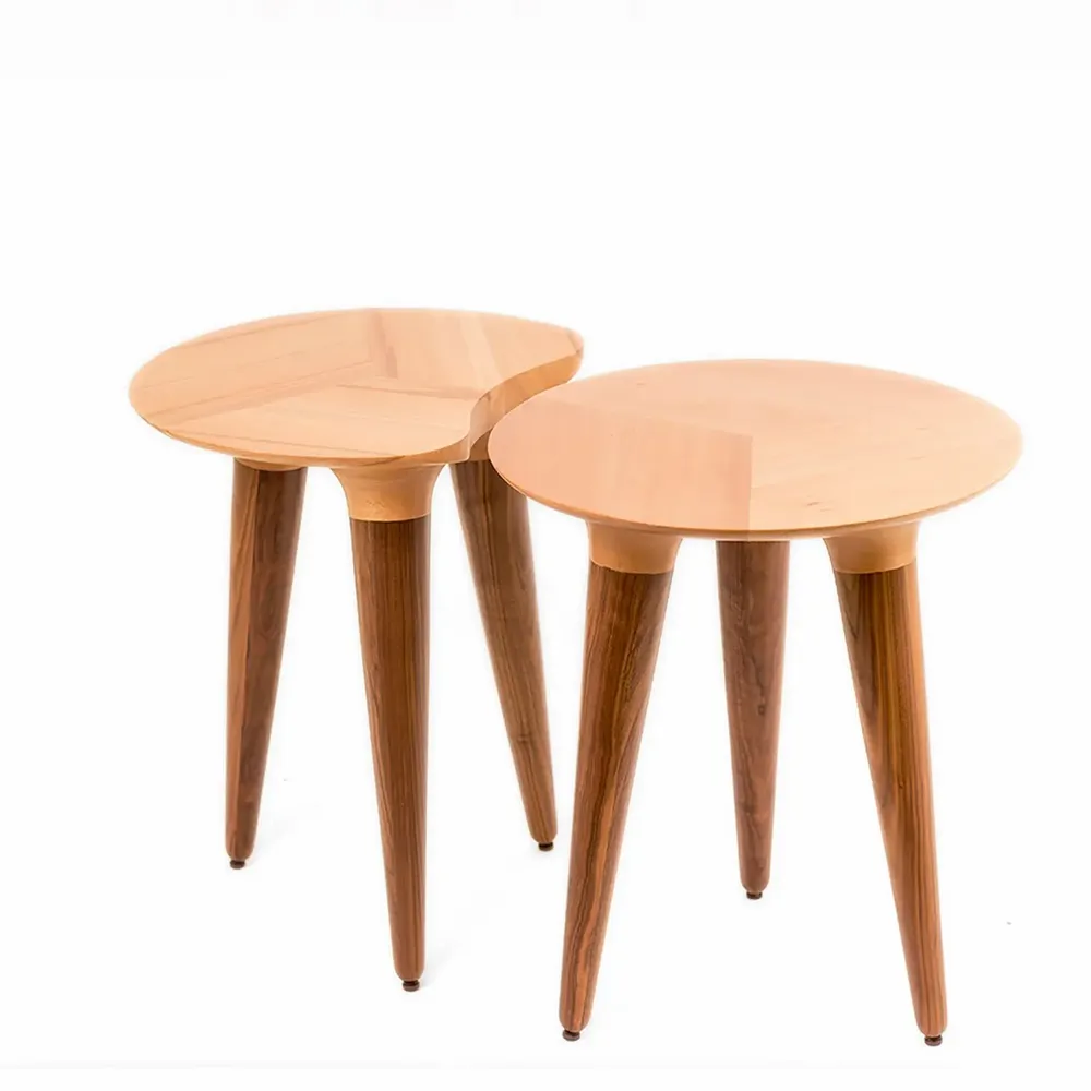 Other tables - Ameoba - Table - Beech and Walnut Wood - DAMJ
