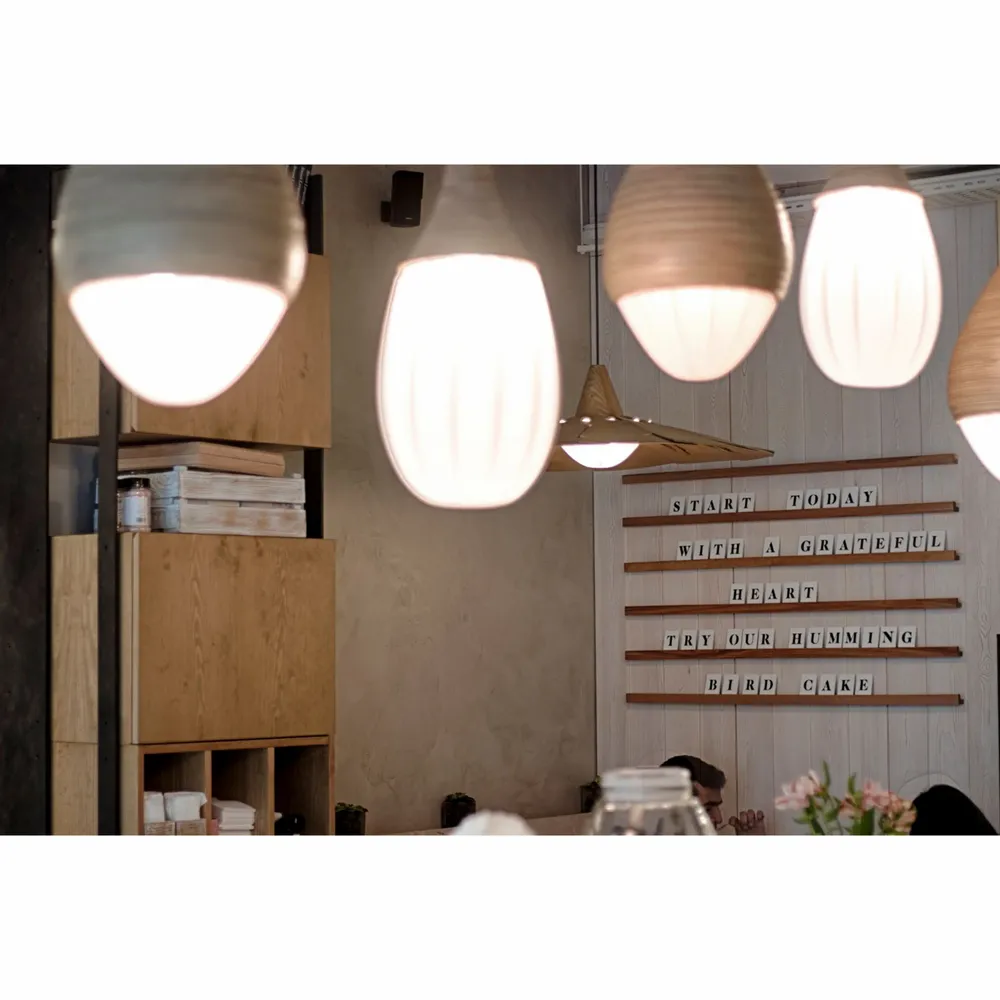 Hanging lights - Hive - Lighting - Plywood - DAMJ