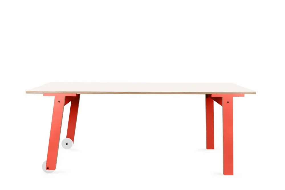 Desks - Flat Table on Wheels - RFORM