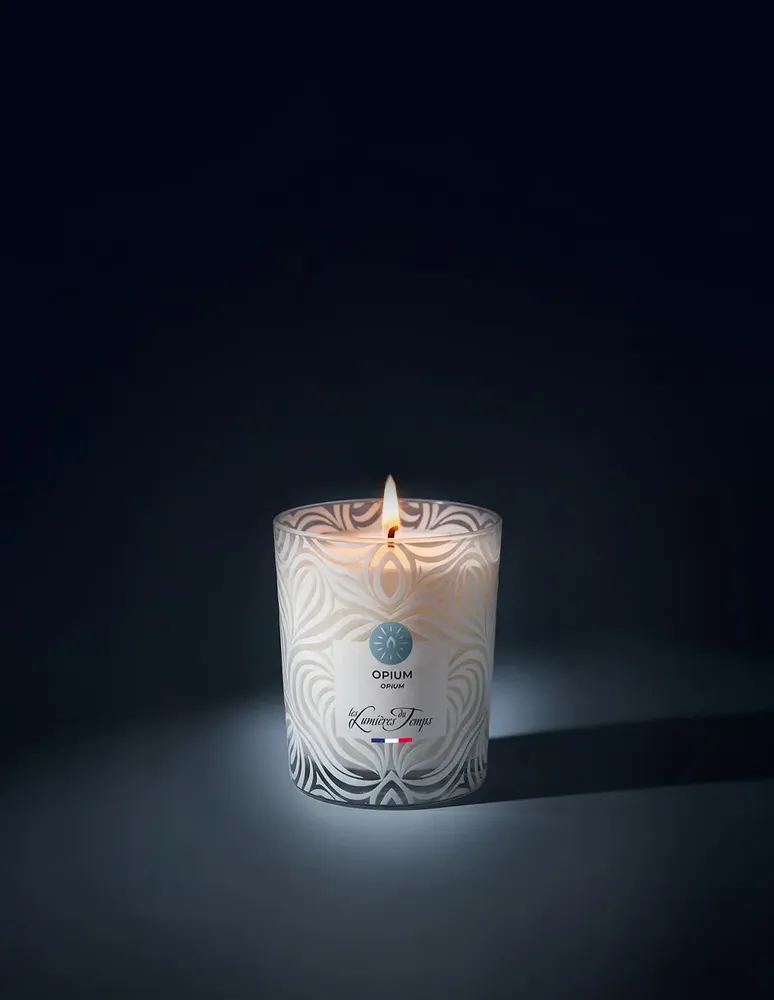 Candles - 90g Opium Vegetable Candle - LES LUMIERES DU TEMPS