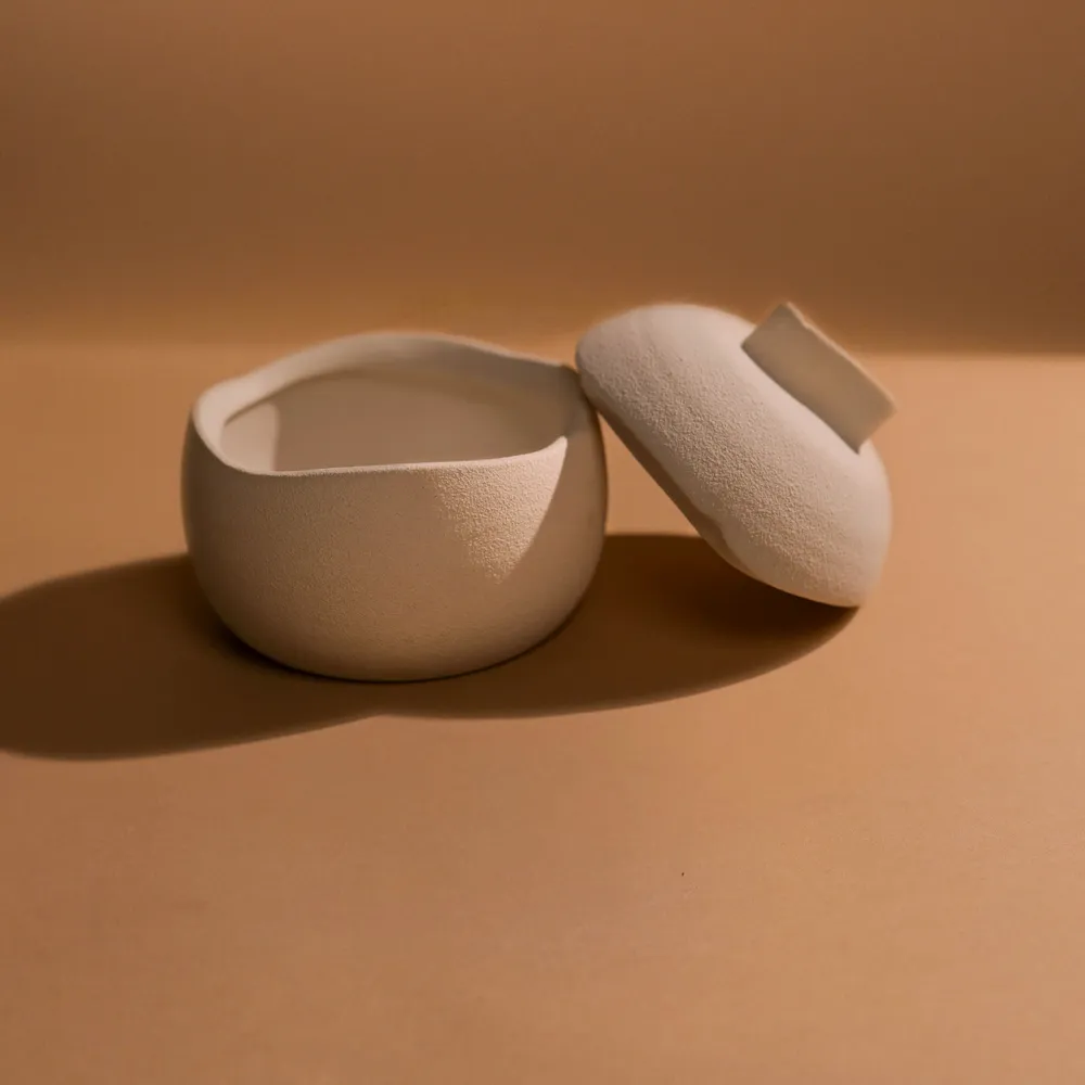 Bougies - Bougie Melanie Round Box - DUMAE