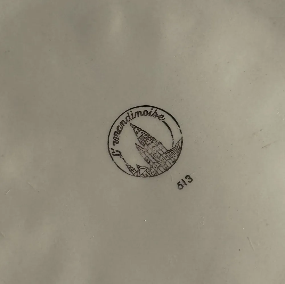 Platter and bowls - L'Amandinoise rose gold pie dish D30 - OFFICE OBJETS