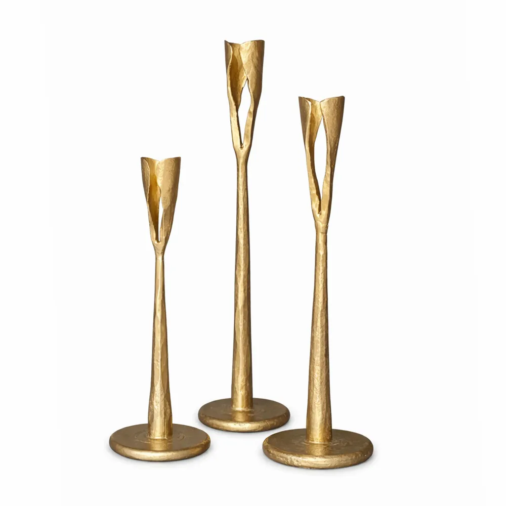 Candlesticks and candle holders - Delilah Candle Holders  (set of 3) - DUMAE