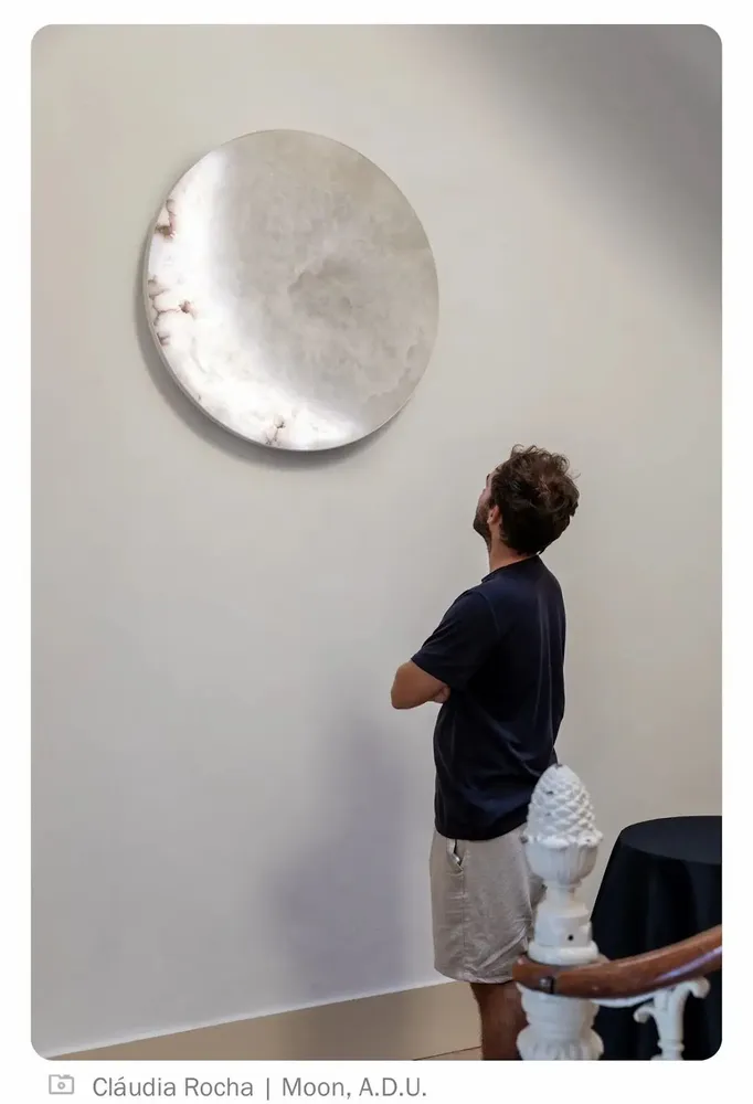 Wall lamps - Moon Ninety Wall Alabaster - A.D.U. STUDIOS