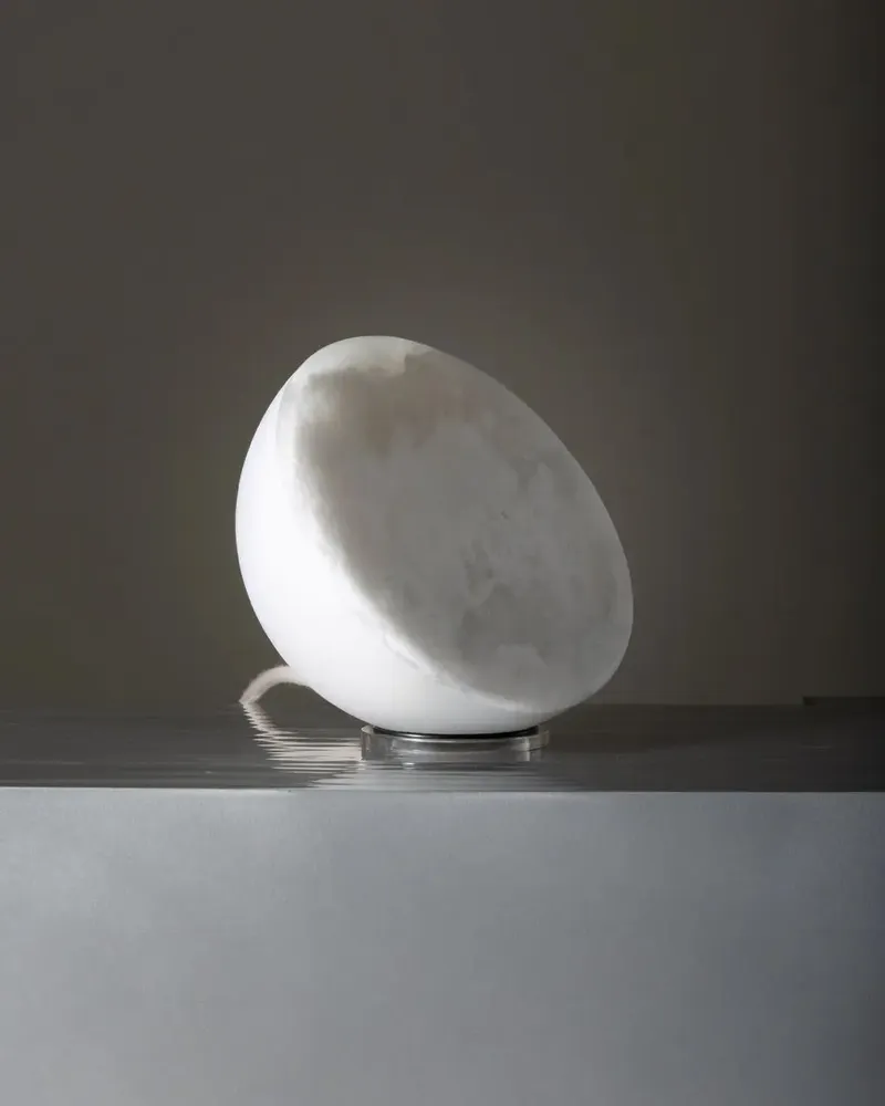 Design objects - Moon Eighteen Opal+Alabaster - A.D.U. STUDIOS