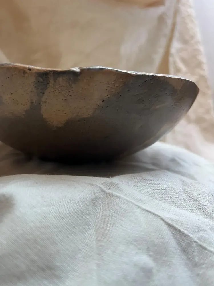 Plats et saladiers - Bol 'Mars' marbré à effet éclaboussé - OLU.T DESIGNS