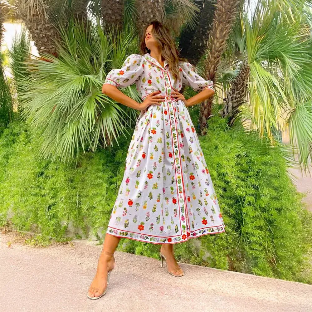 Scarves - Scarves of flowers - DAPHNE